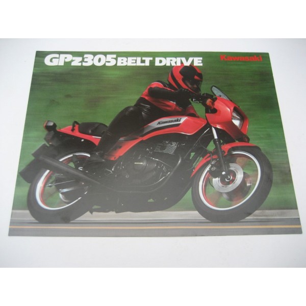 Kawasaki GPZ305 - Belt Drive