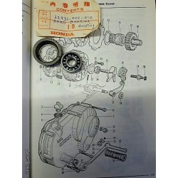Honda C100 Shell Bearing Holder 2Parts