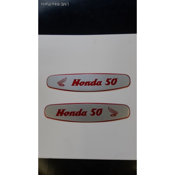 Honda C100 Petrol Tank Stickers