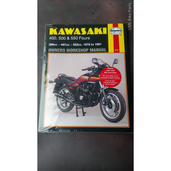 Haynes Kawasaki 400 500 550 Fours Manual Book
