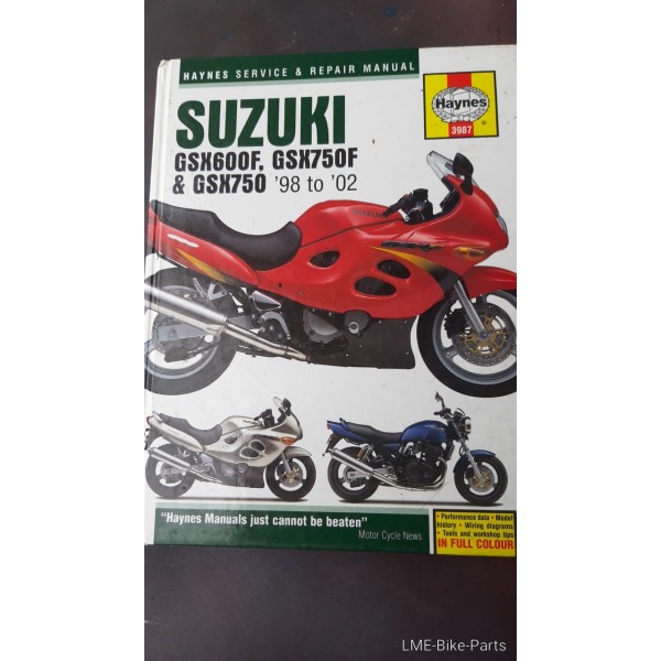 Haynes Suzuki Service Repair  Manual  3987