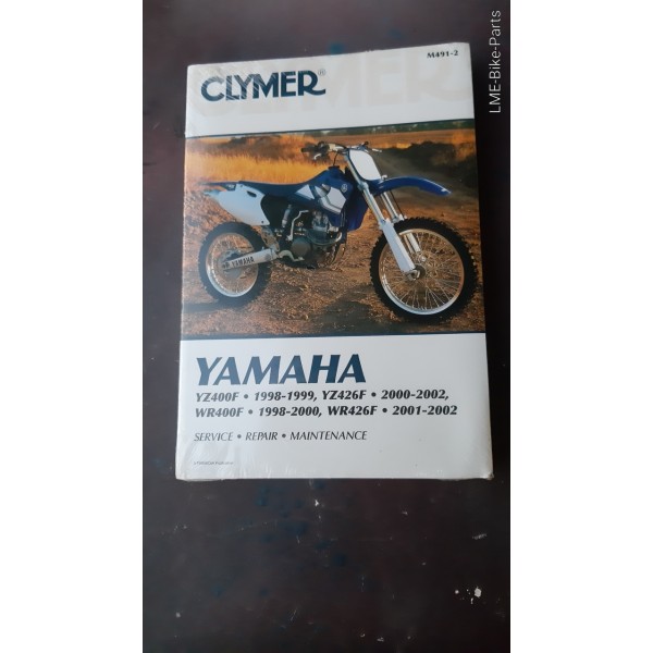 Clymer Yamaha M491-2 Service Repair Maintenance