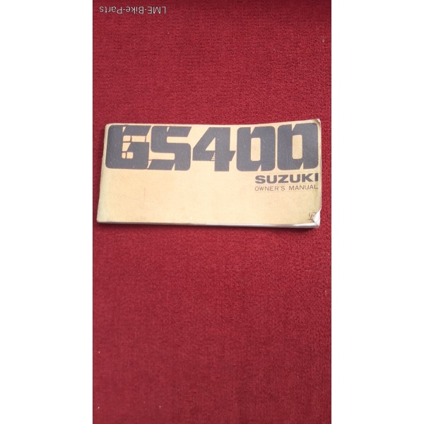 Suzuki GS400 Owners Manual 1976