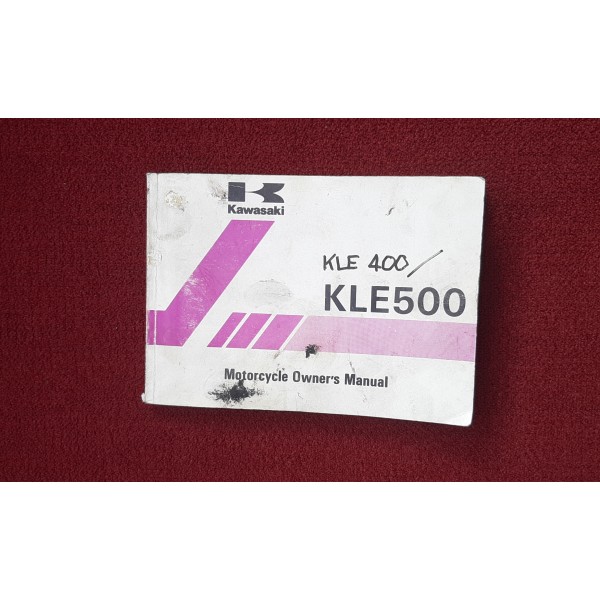 Kawasaki K L E 500 Motorcycles Owners Manual