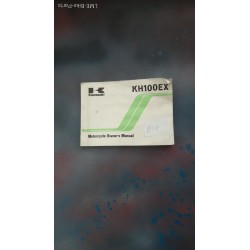 Kawasaki KH 100 EX Owners Manual
