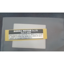 Honda 87125-001-600 Plate Maker Sticker