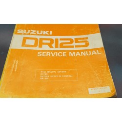 Suzuki Manual D R 125- D R 125F D R 125S (S P 125IN CANADA)