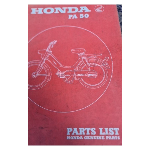 Honda Manual P A 50