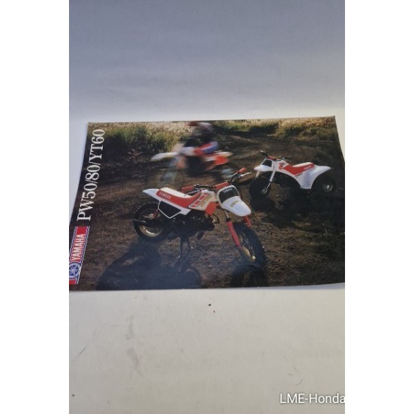 Yamaha Shop Brochures Booklets PW50