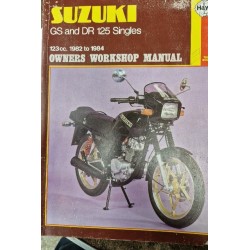 Suzuki GS and DR125 Singles Workshop Manual