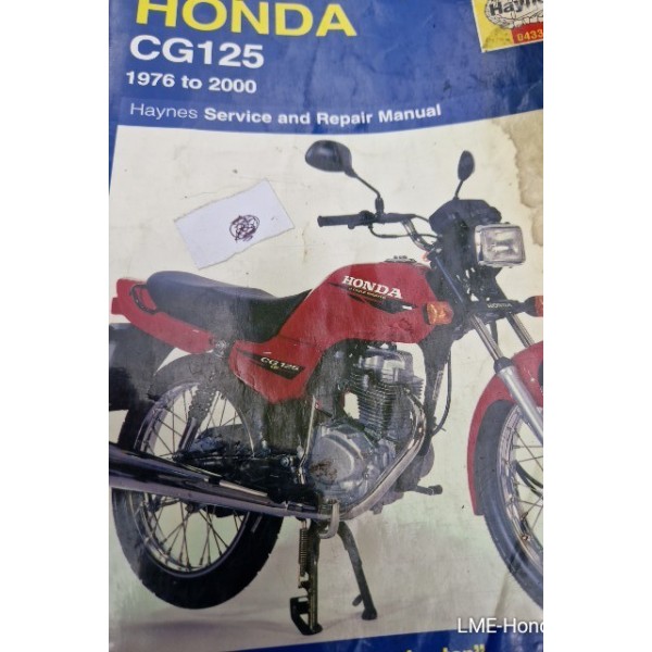 Honda CG 125 Service &Repair Manual